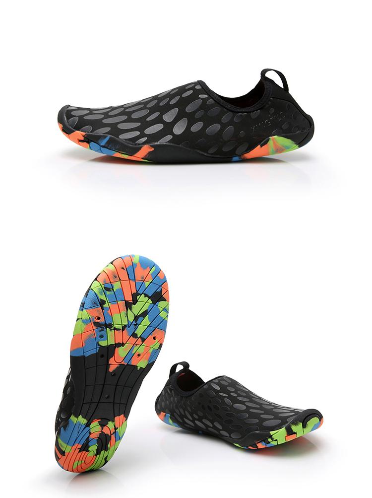 Chaussures plage pour femmes et homme - Noir - Mahalkom