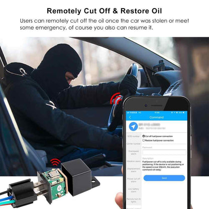 Relais suivi de voiture GPS Système de surveillance antivol Mahalkom