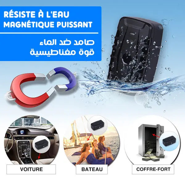 TRACEUR GPS MAGNÉTIQUE HAUT DE GAMME LK209C 20000 MAH Global Gps