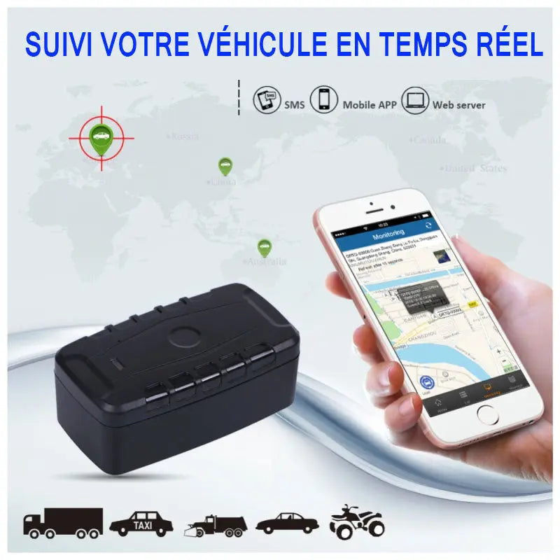 TRACEUR GPS MAGNÉTIQUE HAUT DE GAMME LK209C 20000 MAH Global Gps