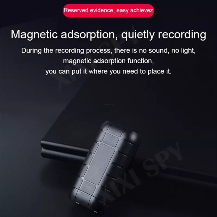 Enregistreur vocal numérique professionnel magnétique 500 heures DimaShop