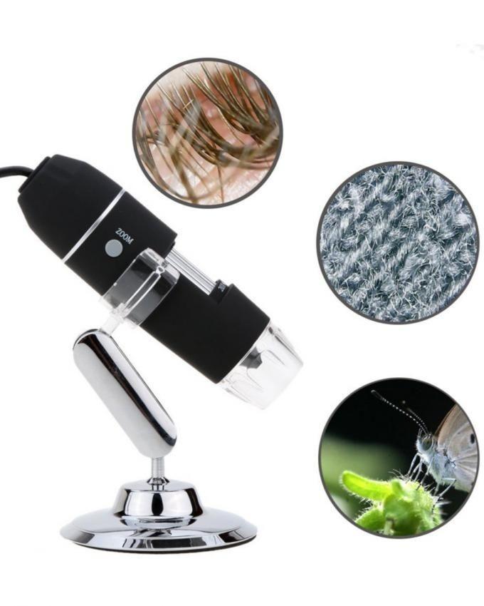 Mini microscope électronique zoom USB x800