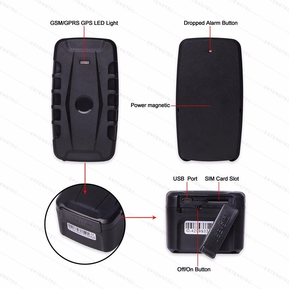 TRACEUR GPS MAGNÉTIQUE HAUT DE GAMME LK209B 10000 MAH