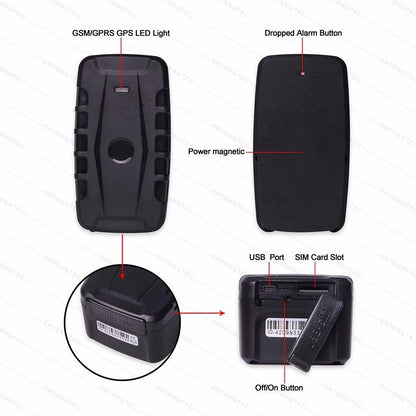 TRACEUR GPS MAGNÉTIQUE HAUT DE GAMME LK209B 10000 MAH