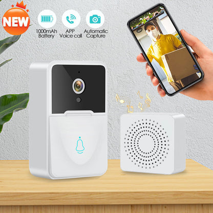 Sonnette vidéo sans fil Wi-fi Tuya M8